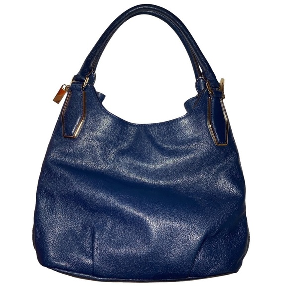 Michael Kors Blue Leather Bag - Picture 3 of 12